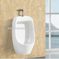 Bathroom Sanitary Wall Hung Ceramic Waterless Urinal For Men