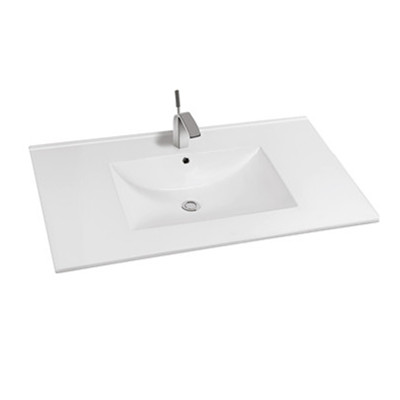 Modern style  ceramic  Feather Edge Basin single -hole washing basin