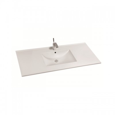 Modern style sinks good sanitary ware rectangle art basin for bathroom